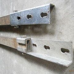 曲がり直し、木造建築用　ブレース　仮筋交い、垂直調整、中古品です。の画像