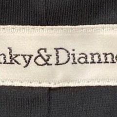 Pinky & Dianne 黒ワンピース　サイズ38 ベルト付きの画像