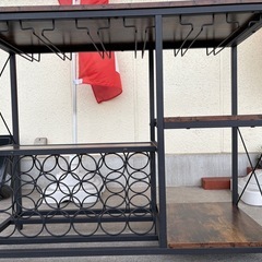 ワインラックテーブル(商品番号13996)の画像
