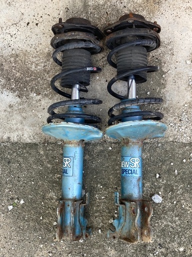 社外 フロント　リア RSRアフソーバー ダウンサス スターレットEP82 GTターボ EP91 グランツァV！