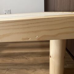 すのこベッドフレーム（ダブルベッド）の画像