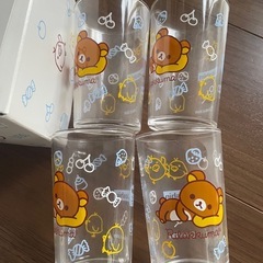 リラックマ  グラス4個セットの画像