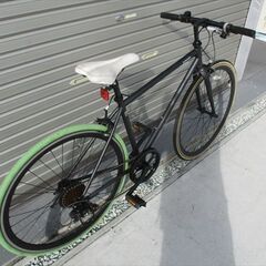 E513　★　9500円★整備済み スポーツ中古自転車 　ブラック　46ｃｍ【クロスバイク】の画像