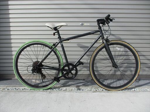 E513　★　9500円★整備済み スポーツ中古自転車 　ブラック　46ｃｍ【クロスバイク】