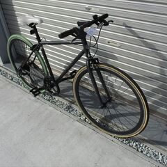 E513　★　9500円★整備済み スポーツ中古自転車 　ブラック　46ｃｍ【クロスバイク】の画像