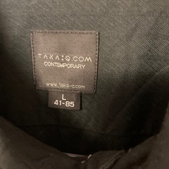 メンズシャツ黒　サイズL 41-85の画像