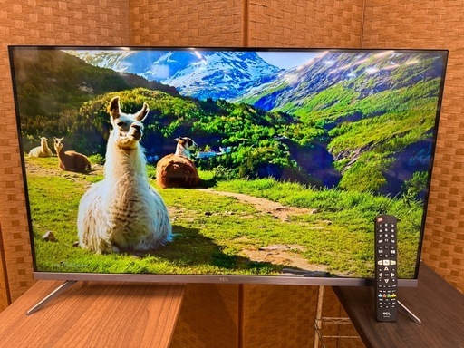 TCL製★20年製★43型液晶テレビ★YouTube、Netflix