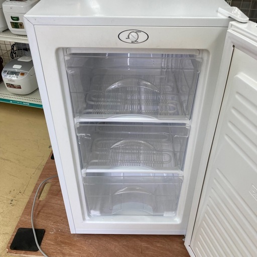 マクスゼン 60L 1ドア 前開き冷凍庫 JF060HM01 2021年製