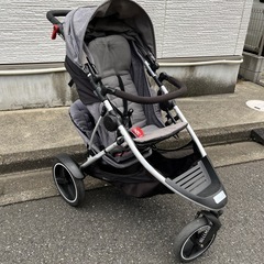 フィルアンドテッズ ダッシュ V5 2人乗り　ベビーカー
