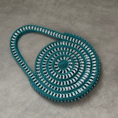 ハンドバッグ　レディースバッグ　プルタブバック　ハンドメイドバッグの画像