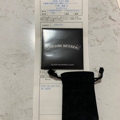 クロムハーツ　ダブルダガー　インボイス付きの画像