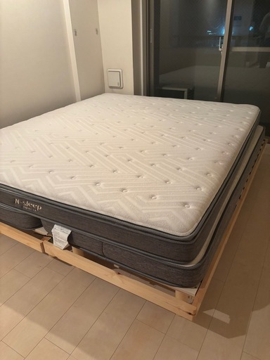 お値下げ中！【クイーンサイズ】ニトリ　Nスリープマットレス