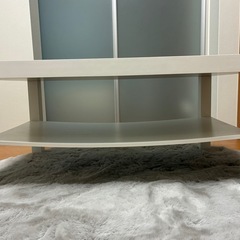 家具　ローテーブル　ホワイトの画像