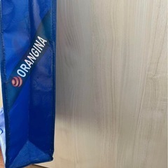 ORANGINA バッグ 青 オレンジハンドル②の画像