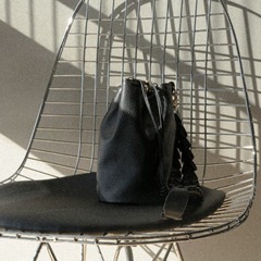 SANTAKU 6way grain leather shoulder bagの画像
