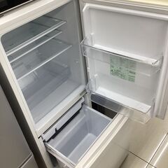 【6ヵ月保証】2ドア冷蔵庫　AQUA　AQR-17K　変色･ヤケ有の画像