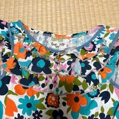 カラフルワンピース130センチの画像