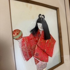 日本人形　フレームの画像