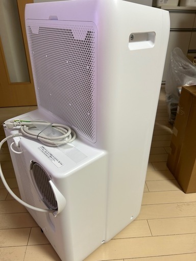 アイリスオーヤマ ポータブルクーラー 冷専 8～12畳 ホワイト IPA-3525G