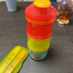 アンパンマン　ベビーミルク　粉ミルク　ケースの画像
