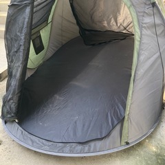 【キャンプ用品】ワンタッチテントの画像