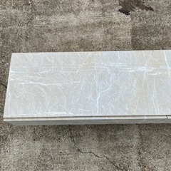 【✨美品/LOWYA】【新品7万円】ロウヤ　テレビ台　テレビボード　家具　インテリア　収納家具　収納棚　大理石調　ブランド家具　オシャレ家具　おしゃれ家具の画像