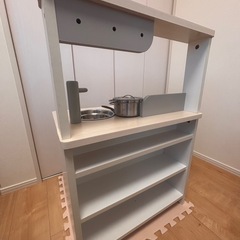 お店屋さんにもなる🇮🇹ままごとキッチン✨の画像