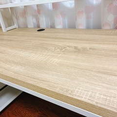 [幅120] パソコンデスク 本棚付き 収納付き  LOWYA ハイタイプの画像