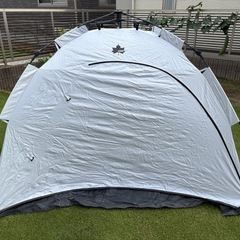 Q-TOP フルシェード-BA ソーラーブロック 71805581 ホワイト ロゴス(LOGOS) (約)幅200×奥行150×高さ117cmの画像