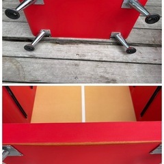 収納棚　レッドの画像