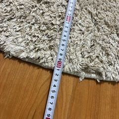 【カーペット/円形ラグ】アクセントラグ　Sシャギー　の画像
