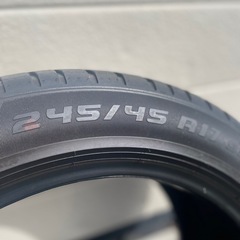 サマータイヤ4本セット　245-45-17の画像