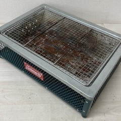 【中古・現状品】Coleman コールマン バーベキューコンロ クールステージ 2way グリル キャンプ アウトドア用品の画像