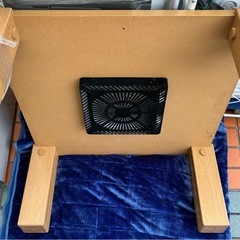 ★ニトリ★こたつ　脚の伸びるこたつ・ノビコタ S80LBR ・MHU-601E ・高さ40cm×奥行き80cm×幅80cmの画像