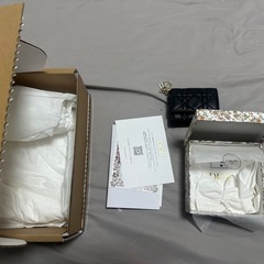 Lady Dior lotus ウォレット 折りたたみ財布 の画像