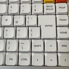 nuphy air75 v3 jis ホワイト rednanoの画像