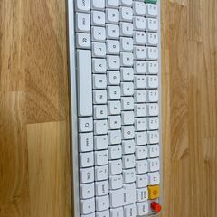 nuphy air75 v3 jis ホワイト rednanoの画像