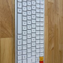 nuphy air75 v3 jis ホワイト rednanoの画像