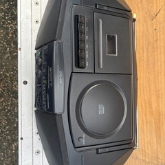 No.21 ソニー　CFD-S10 CDラジカセ　CD カセット　ラジオ　聞けました
の画像