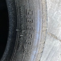 165/55r14 タイヤ　4本　中古の画像