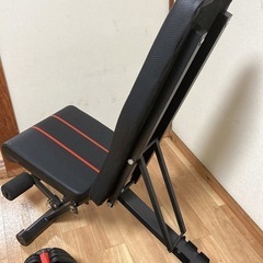 可変式ダンベル、インクラインベンチセットの画像