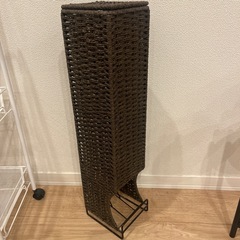 ニトリ　トイレットペーパー収納の画像