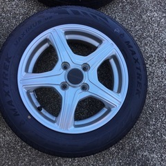 155/65R14 夏タイヤ付きアルミホイール4本セットの画像