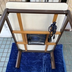 ★リバーシブル★こたつ 家具調コタツ YKC-10502MM（DB）・MU-300ES・高さ39cm×幅105cm×奥行き75cmの画像