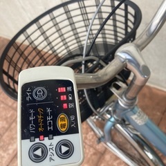 【電動アシスト自転車】26㌅ Panasonic 変速3段 電動アシスト3モードの画像