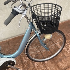 【電動アシスト自転車】26㌅ Panasonic 変速3段 電動アシスト3モードの画像