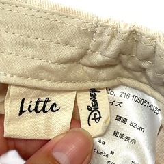 しまむら littc ディズニー キャップ 52cmの画像