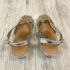 SHINNOSUKE designed PETER シルバー　靴　サンダル　Sサイズの画像