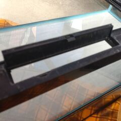 ¥2000/09/メーカー型式不明 アクリル水槽大小2個おまとめ 入水テスト済み 蓋なし アクアリウム 観賞魚 生簀 貯水槽 水桶 現状お渡しの画像