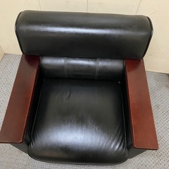 東○98 ソファー 1人掛け 本革 インテリア 家具の画像